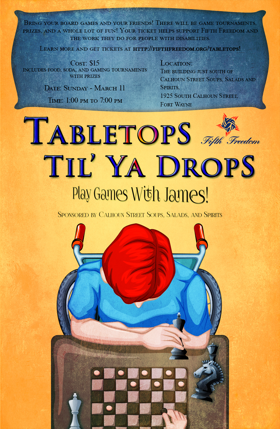 Poster Design by Marina for Fifth Freedom | Design #17471732