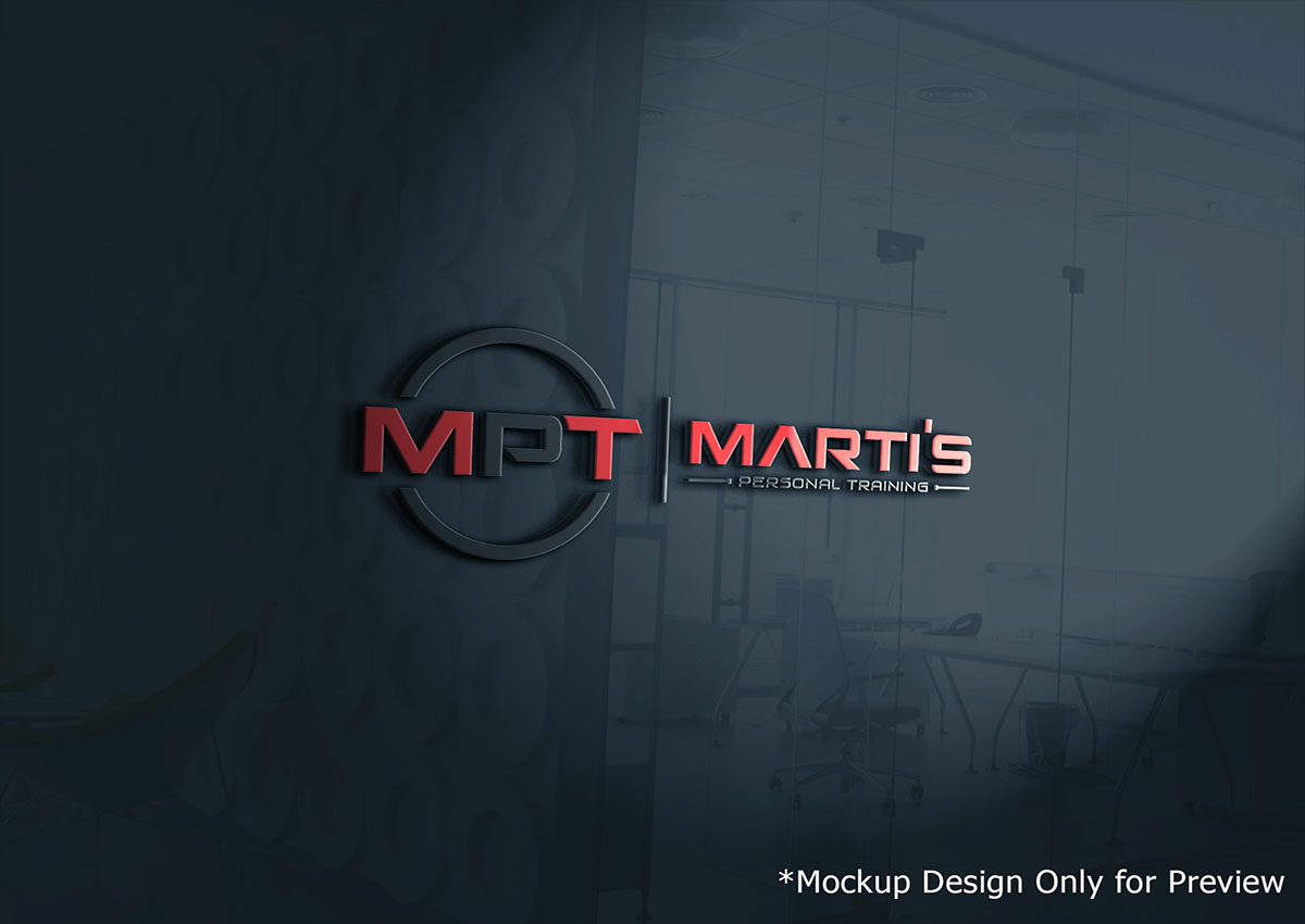 Logo Design by Liyana for Marti's Personal Training MPT | Design #17490175