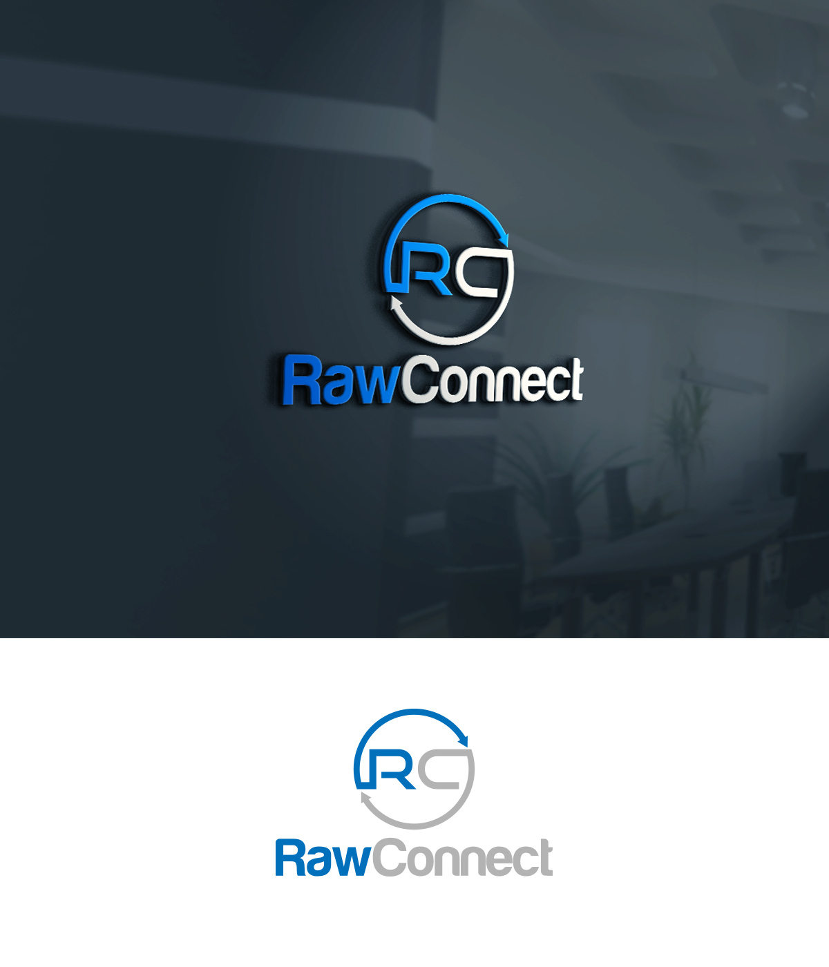 Logo Design by supercreative for RAWCONNECT-QC | Design #17421558