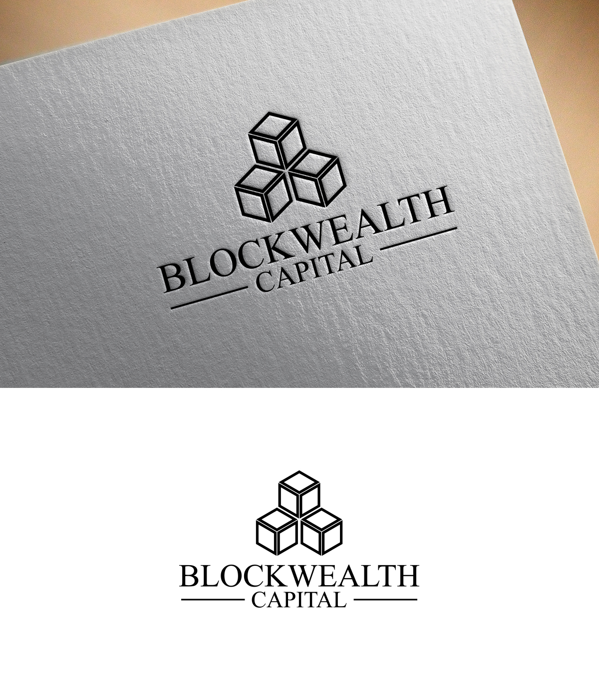 Logo Design by supercreative for BlockWealth Capital | Design #17422491