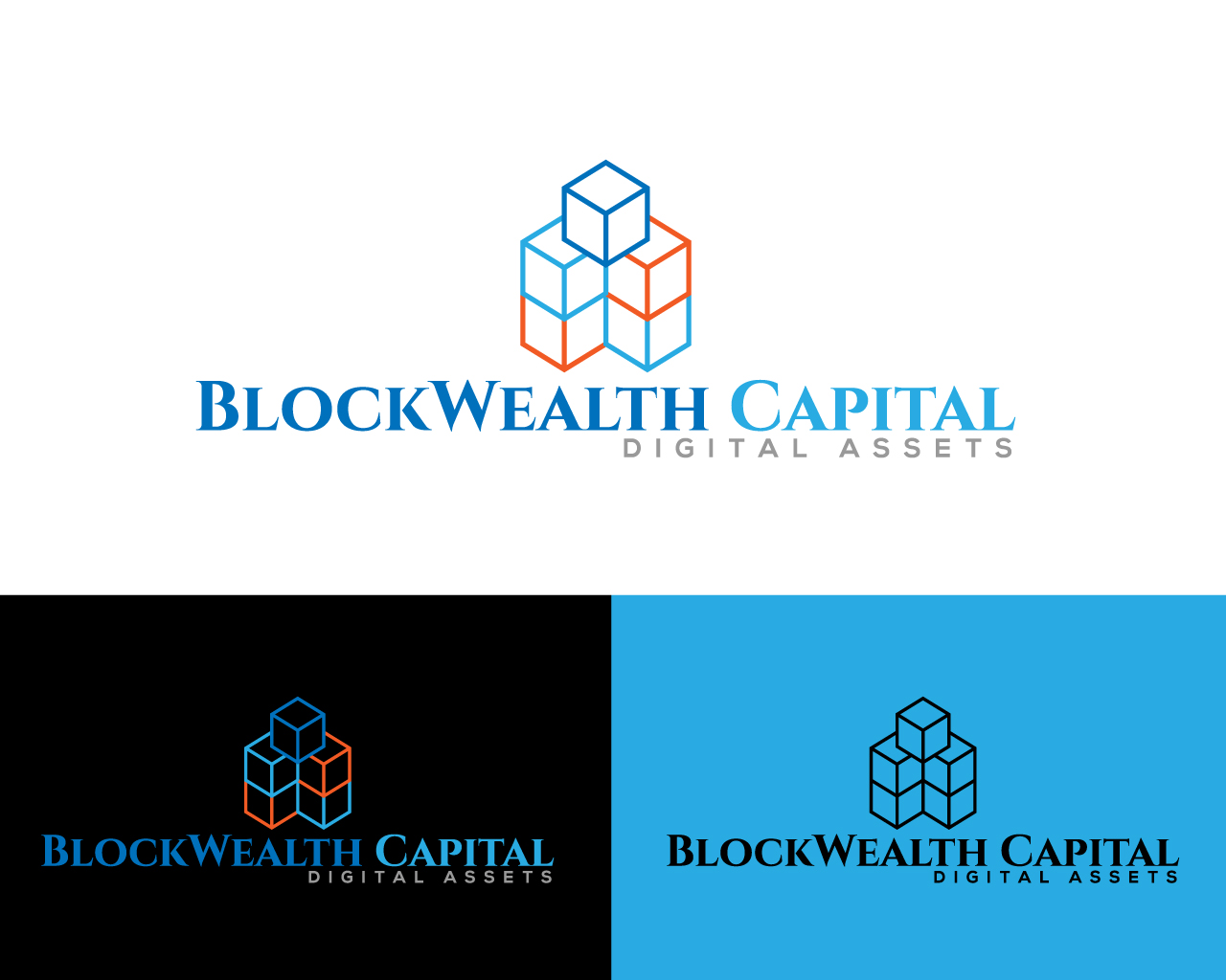 Logo Design by CreativeSrabon for BlockWealth Capital | Design #17414464