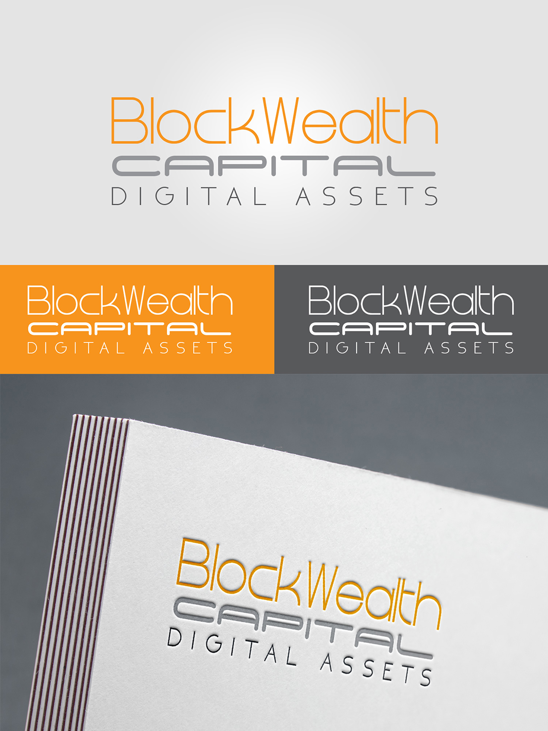 Logo Design by Hafiz Fahad Aman for BlockWealth Capital | Design #17417615