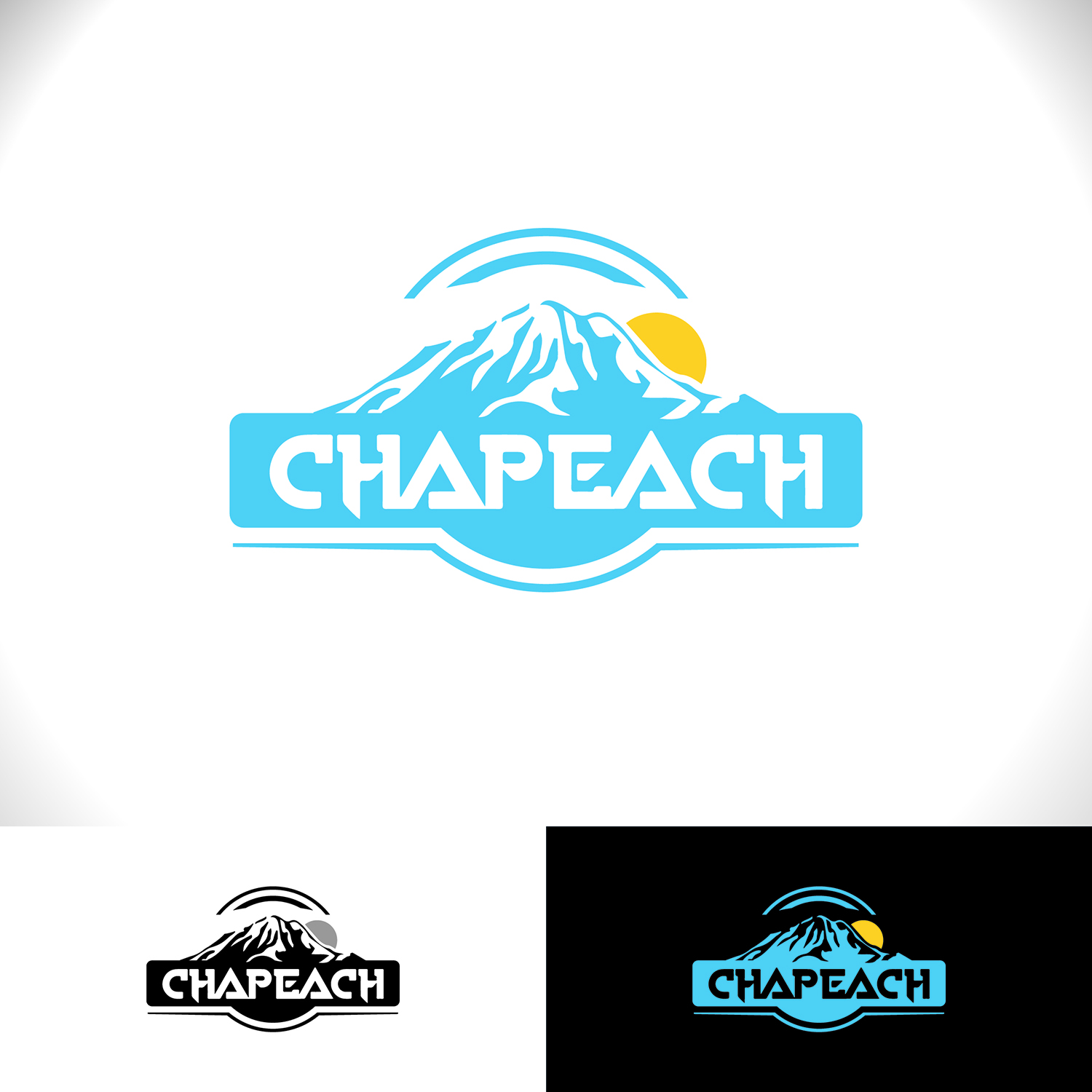 Logo Design by MTu for Chapeach Travel | Design #17435858