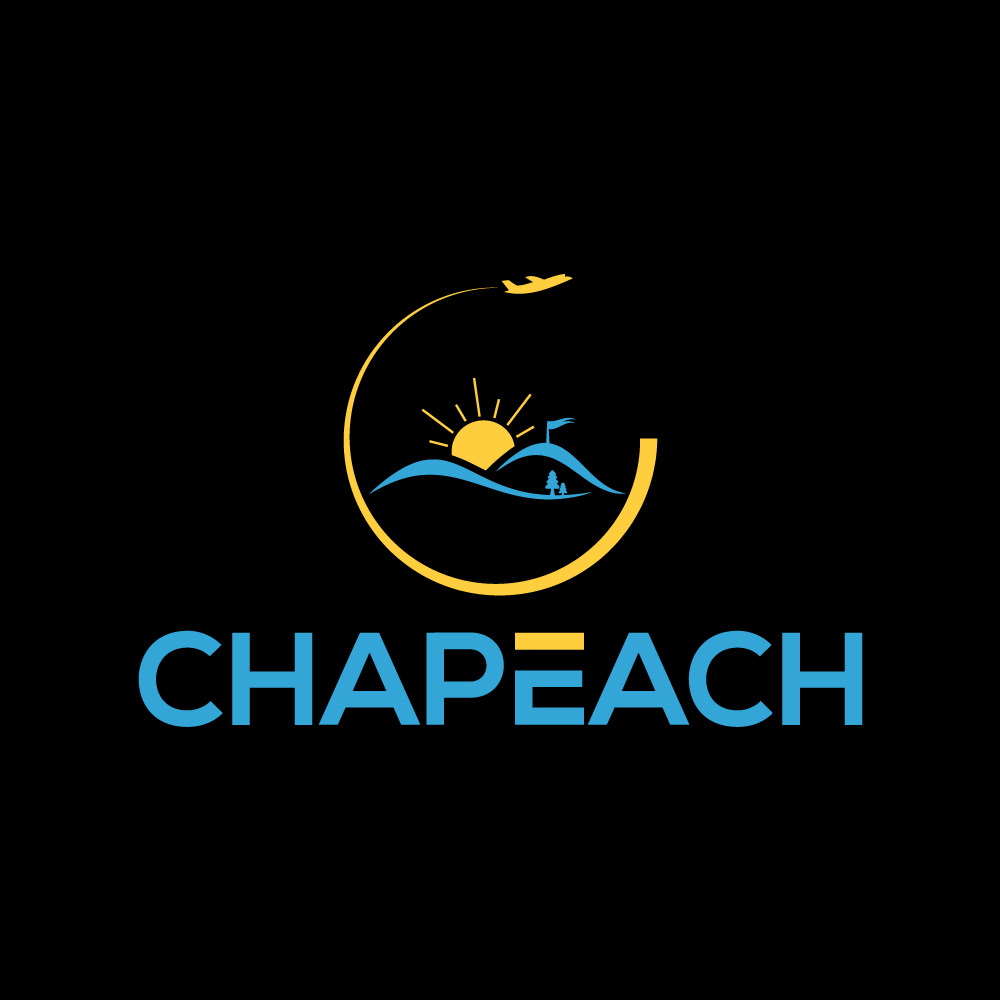 Logo Design by johnnyblackman for Chapeach Travel | Design #17436029