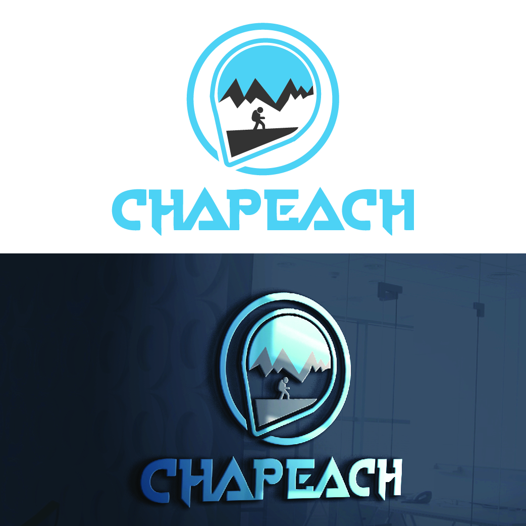 Logo Design by Shahrilio for Chapeach Travel | Design #17437506