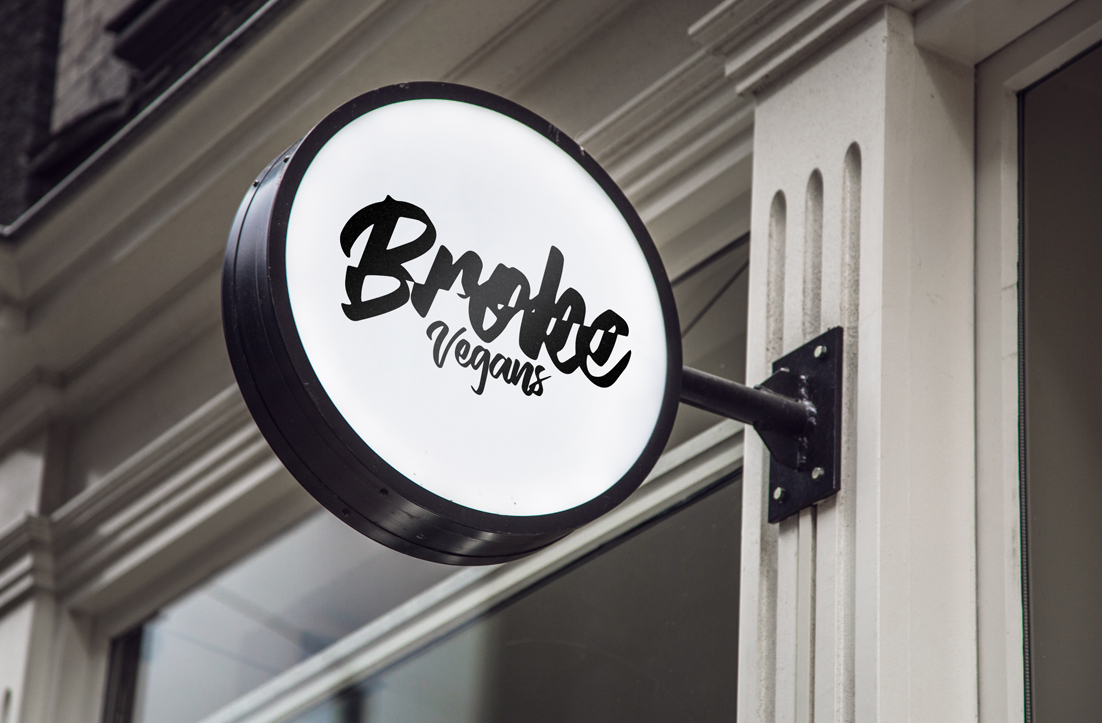 Diseño de Logo por GLDesigns para Broke Vegans | Diseño #17455069