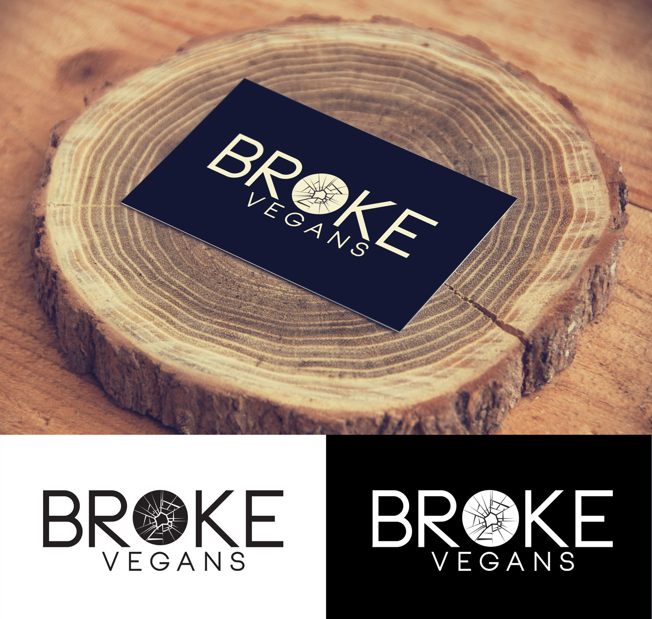 Logo Design by Impressive Solutions for Broke Vegans | Design #17453709