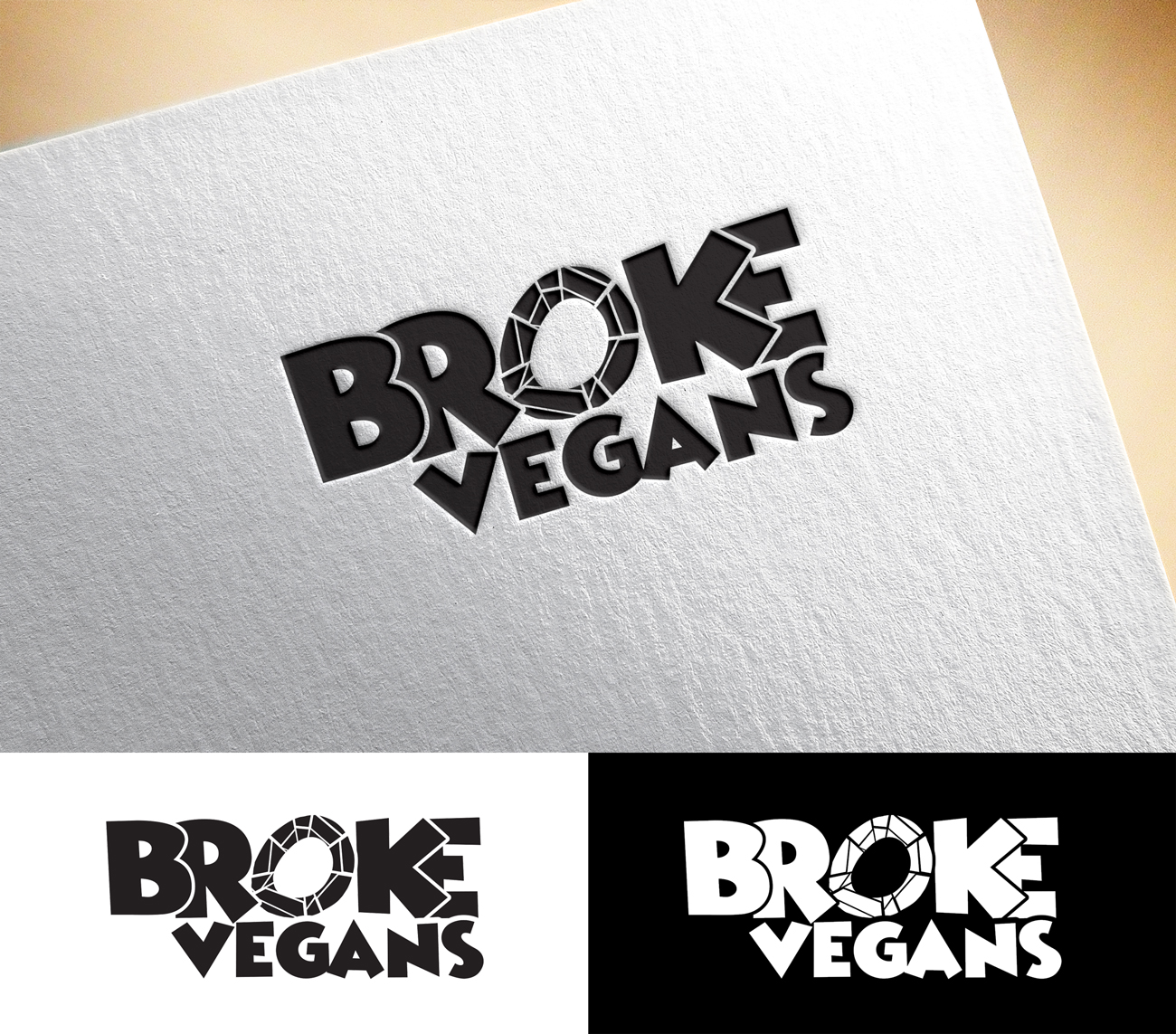 Logo Design by Impressive Solutions for Broke Vegans | Design #17453710