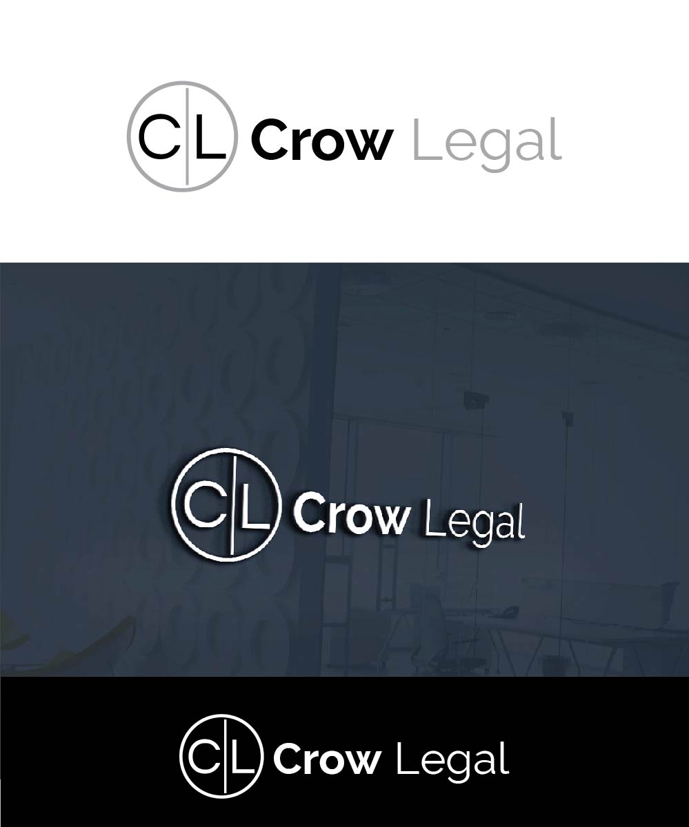 Logo Design by joliau for Crow Legal LLC | Design #17411778
