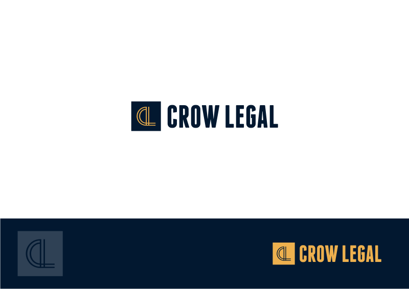 Logo Design by Amduat Design for Crow Legal LLC | Design #17408431