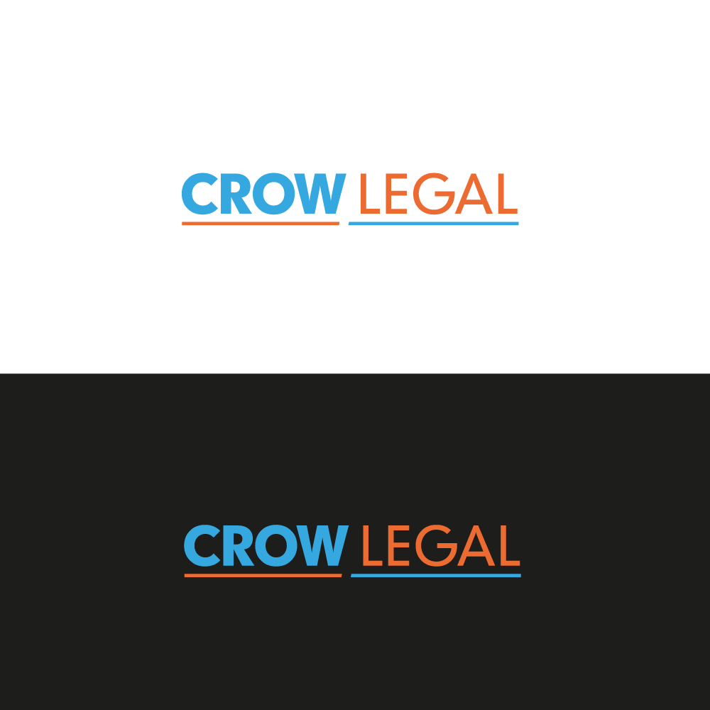 Logo Design by Sujit Banerjee for Crow Legal LLC | Design #17419861