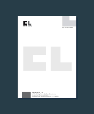 Logo Design by sandipmalpur.2611 for Crow Legal LLC | Design: #17442998