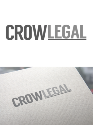 Logo Design by ivo_i_ivanov for Crow Legal LLC | Design: #17411821
