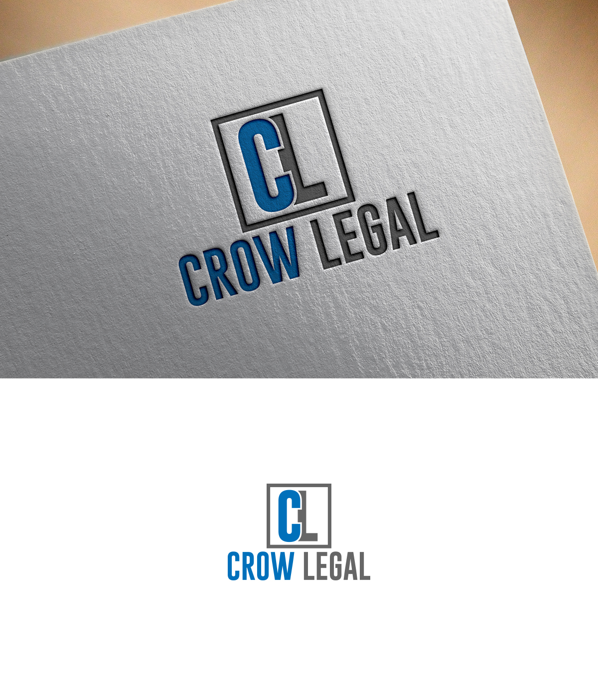 Logo Design by supercreative for Crow Legal LLC | Design #17422671