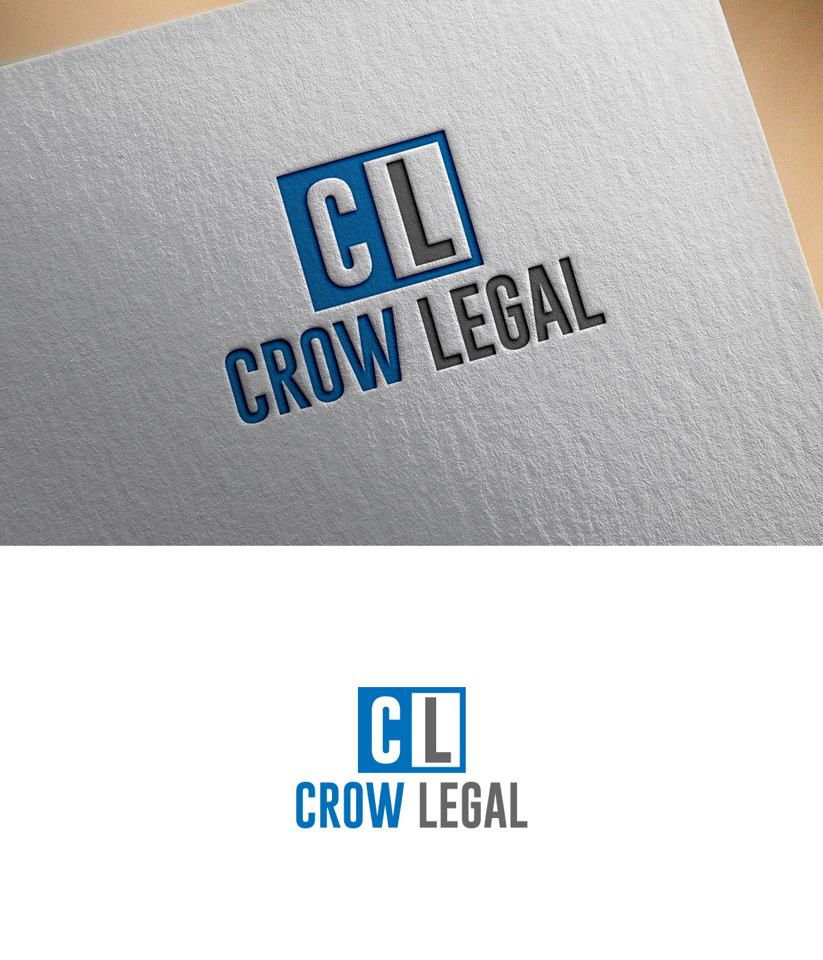 Logo Design by supercreative for Crow Legal LLC | Design #17422673