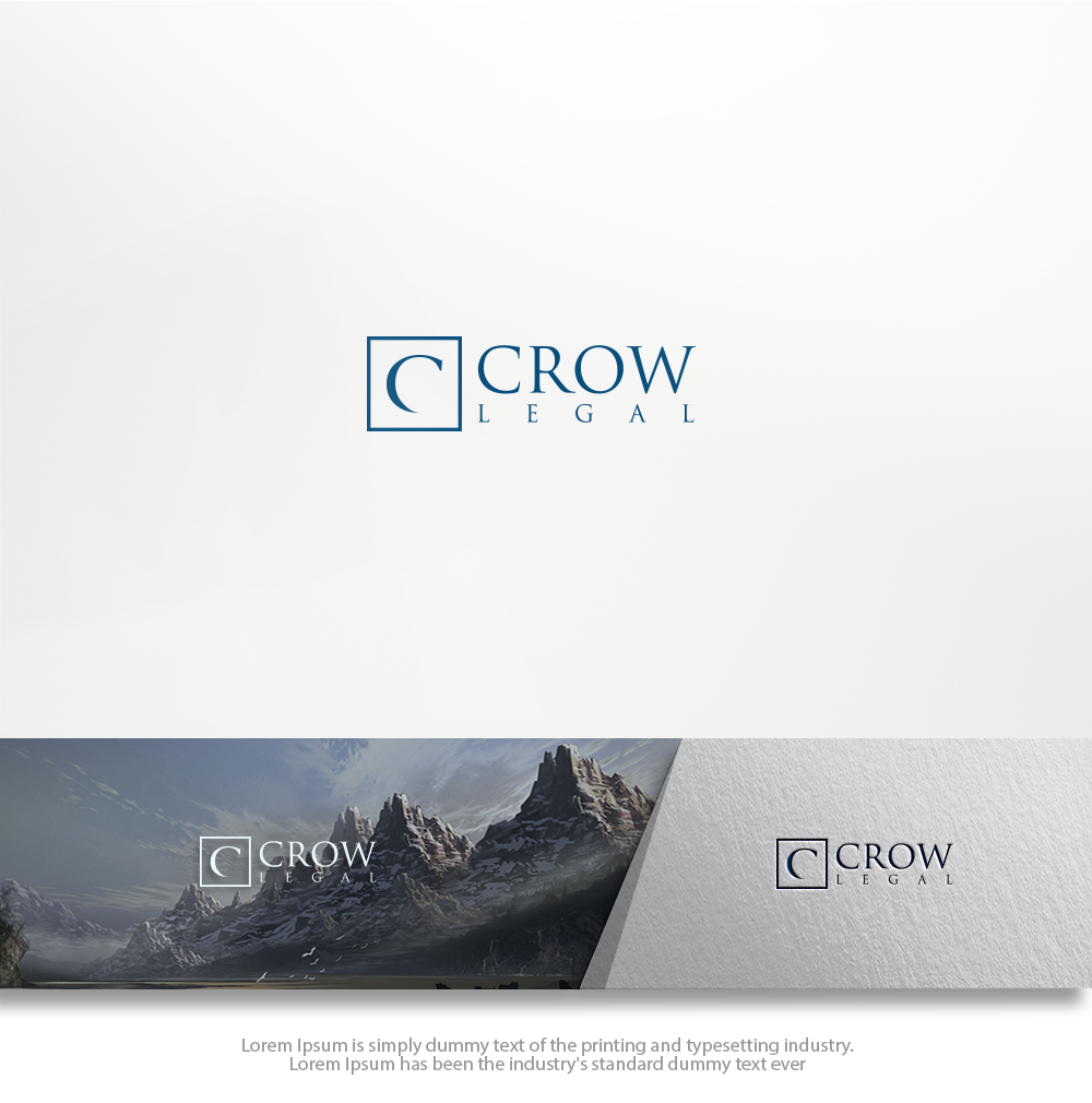 Logo Design by groomfox for Crow Legal LLC | Design #17503999