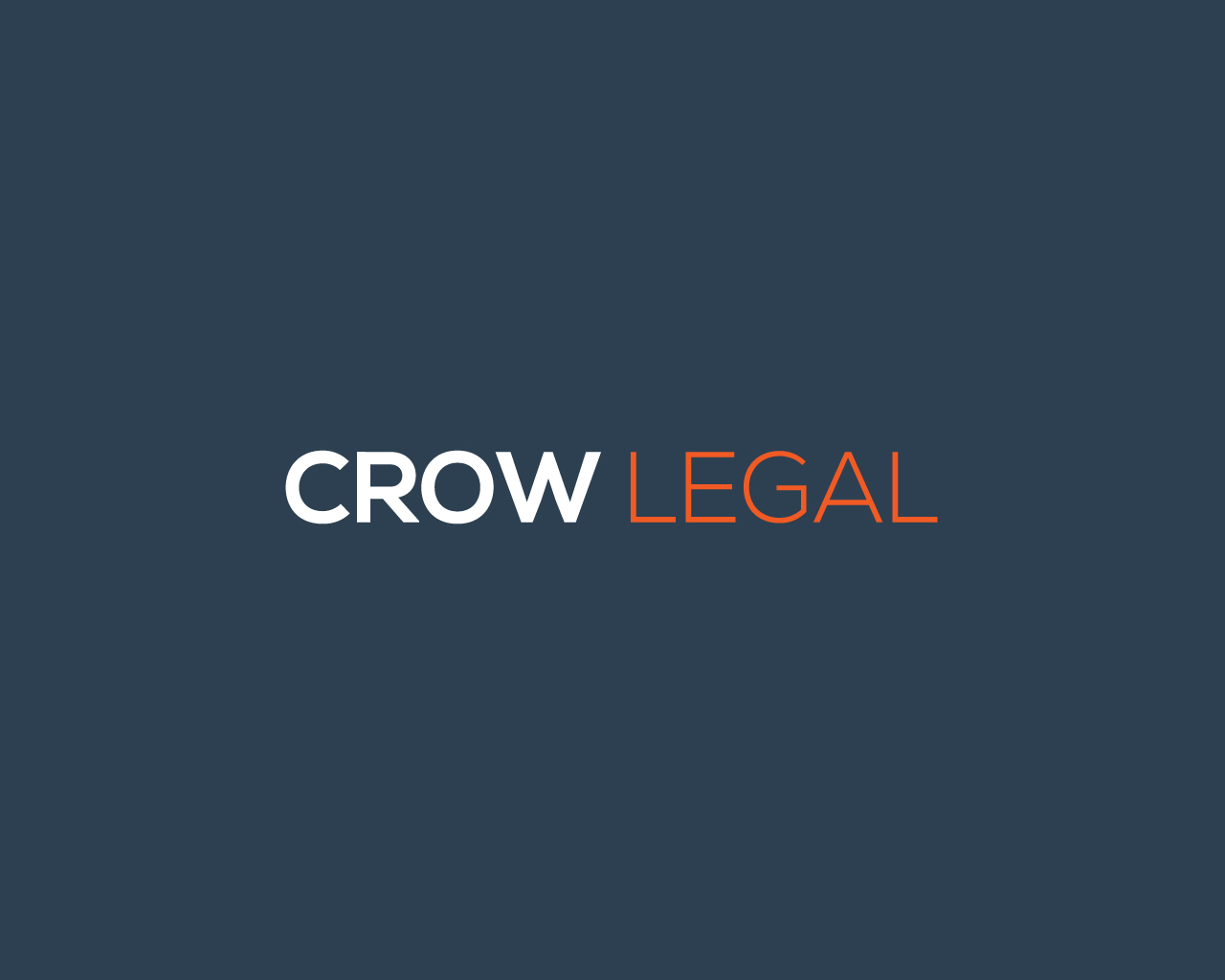 Logo Design by CreativeSrabon for Crow Legal LLC | Design #17413896