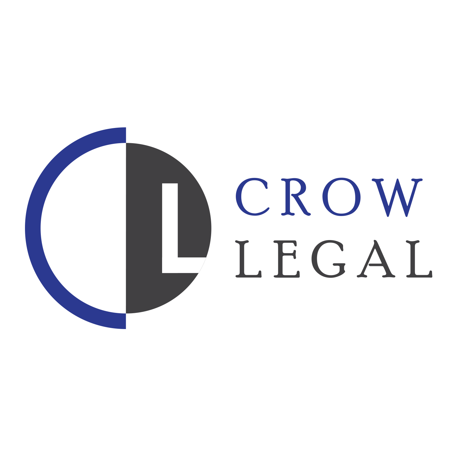 Logo Design by rahat 4 for Crow Legal LLC | Design #17423341