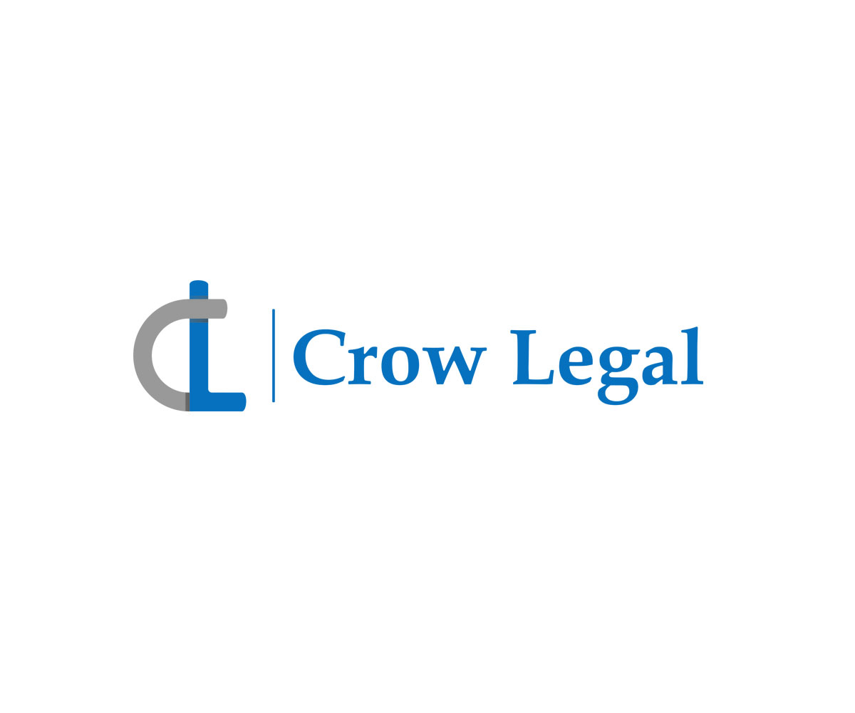 Logo Design by Hasniel for Crow Legal LLC | Design #17450756