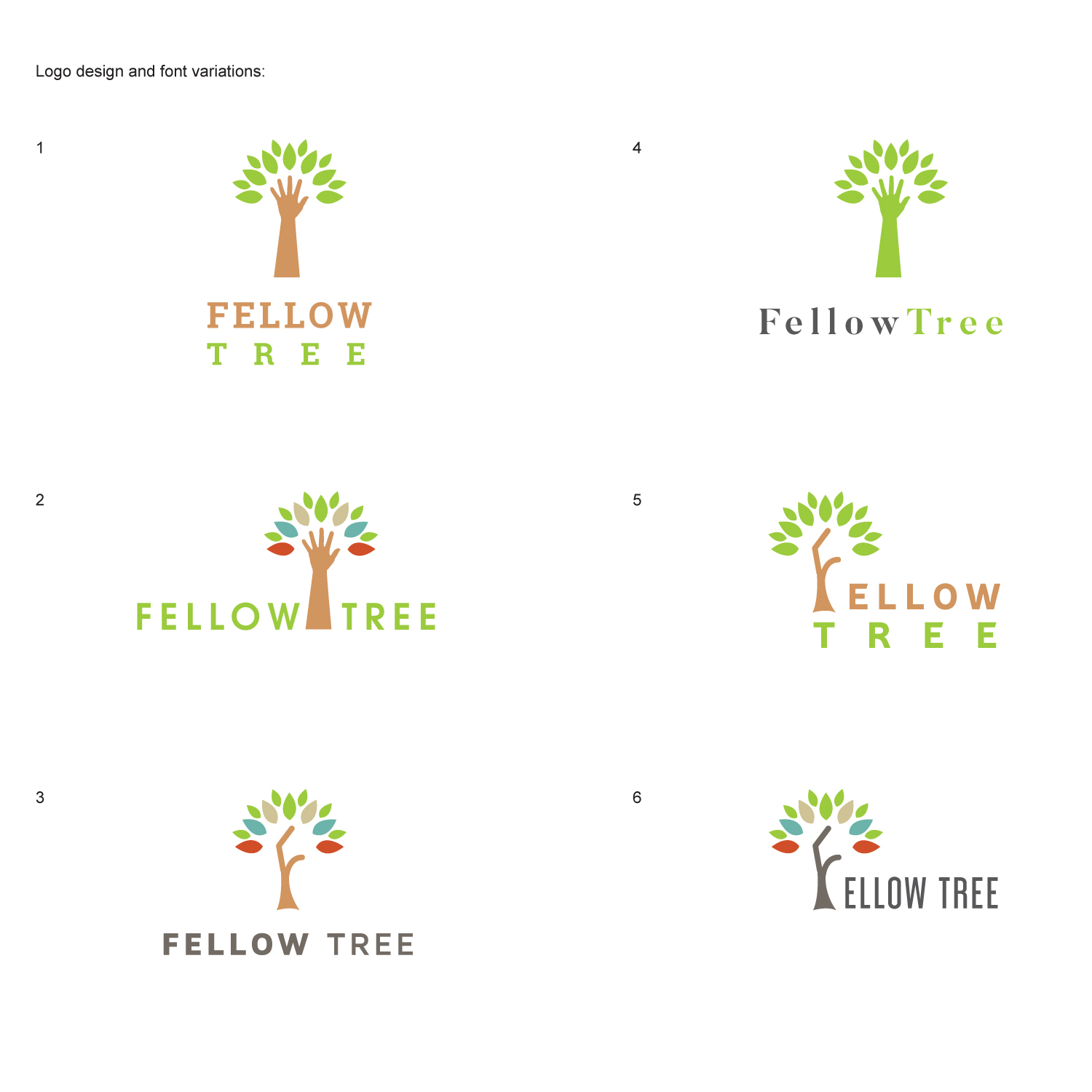Logo Design by jacw02 for Fellow Tree | Design #17429512