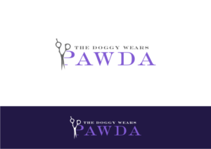Logo-Design von Amduat Design für The doggy wears Pawda  | Design: #17450737