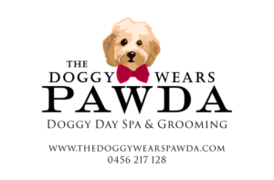 Logo-Design von Amduat Design für The doggy wears Pawda  | Design: #17735122