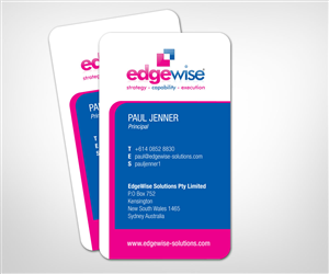 Business Card Design by Khoo for this project | Design: #2732110