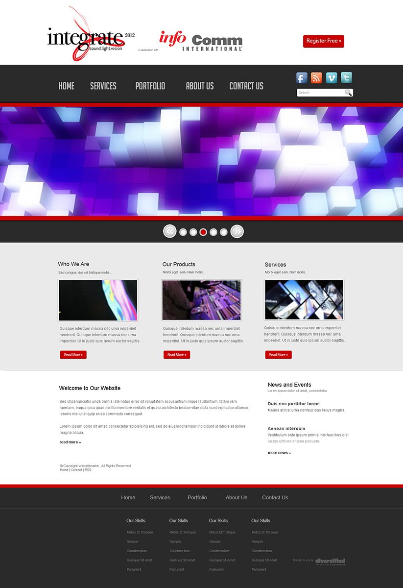 Web Design by pixelpusher for this project | Design #634207