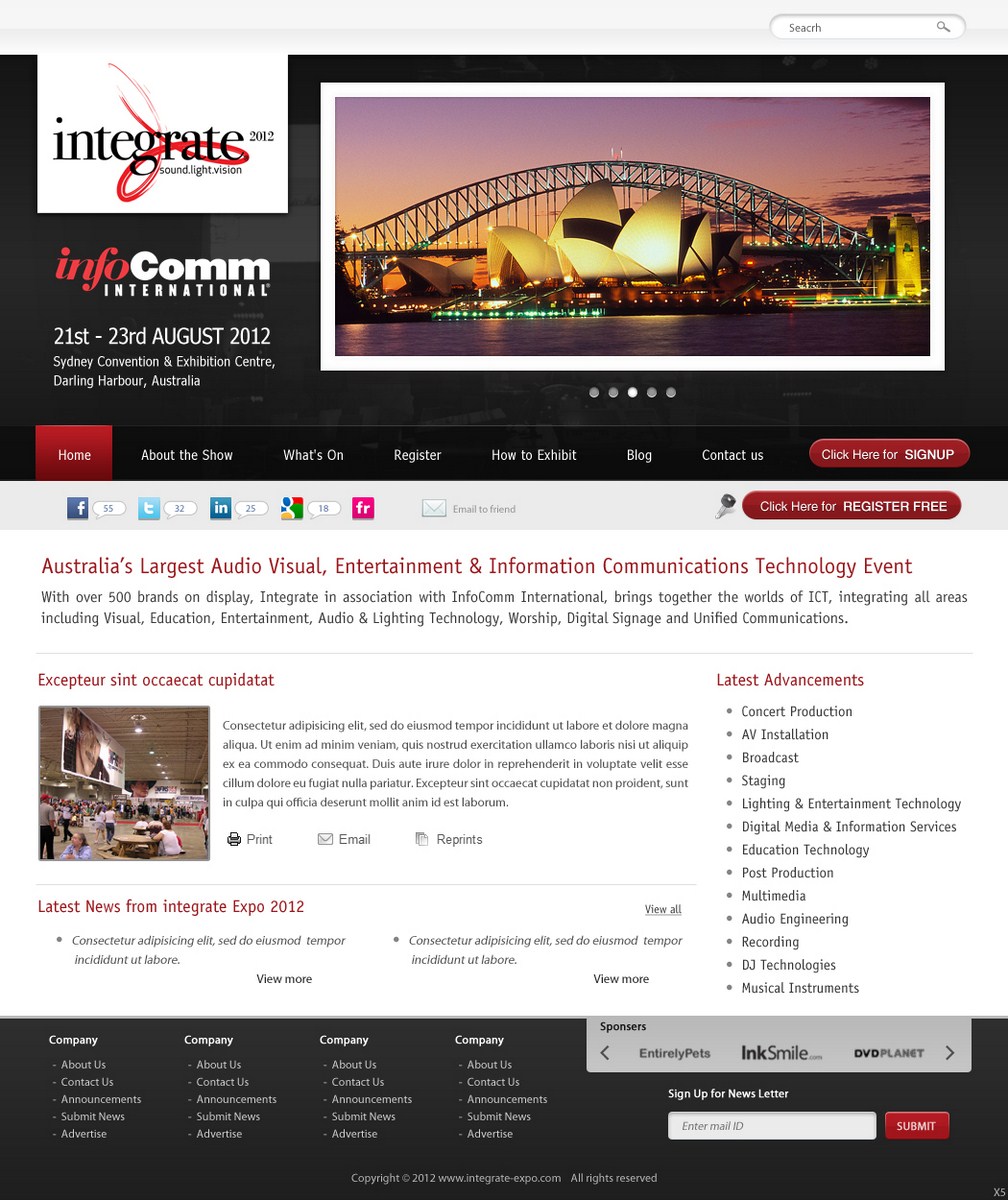 Web Design by pb for this project | Design #635095