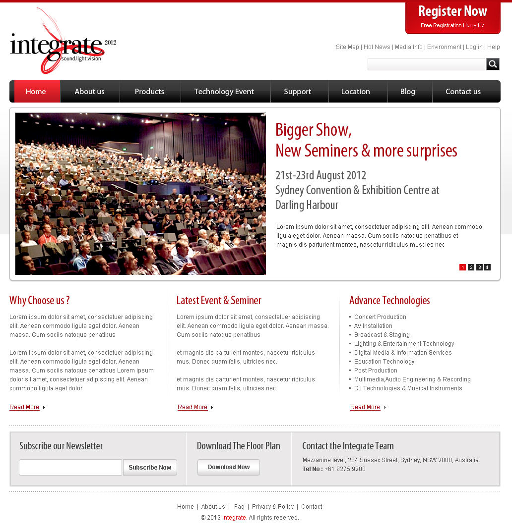 Web-Design von ESolz Technologies für dieses Projekt | Design #629655