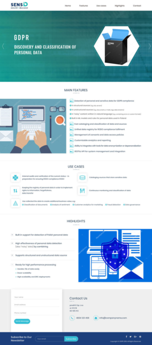 Web Design par Sujit Banerjee pour Cognee | Design #17479523