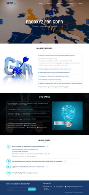 Web Design by Sujit Banerjee for Cognee | Design: #17479524