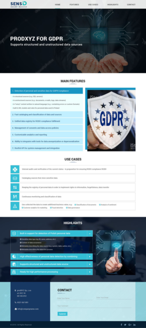 Web Design by Sujit Banerjee for Cognee | Design: #17479525