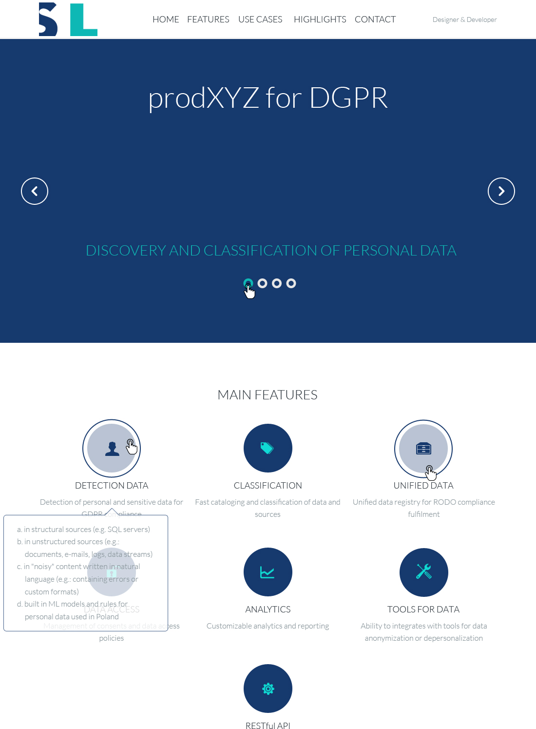 Web Design by maquinariacreativa for Cognee | Design #17503891