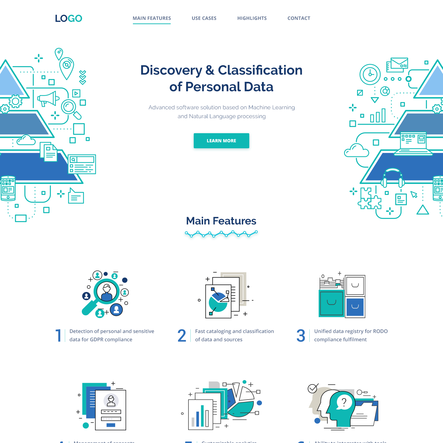 Web Design by alejandromay for Cognee | Design #17565310