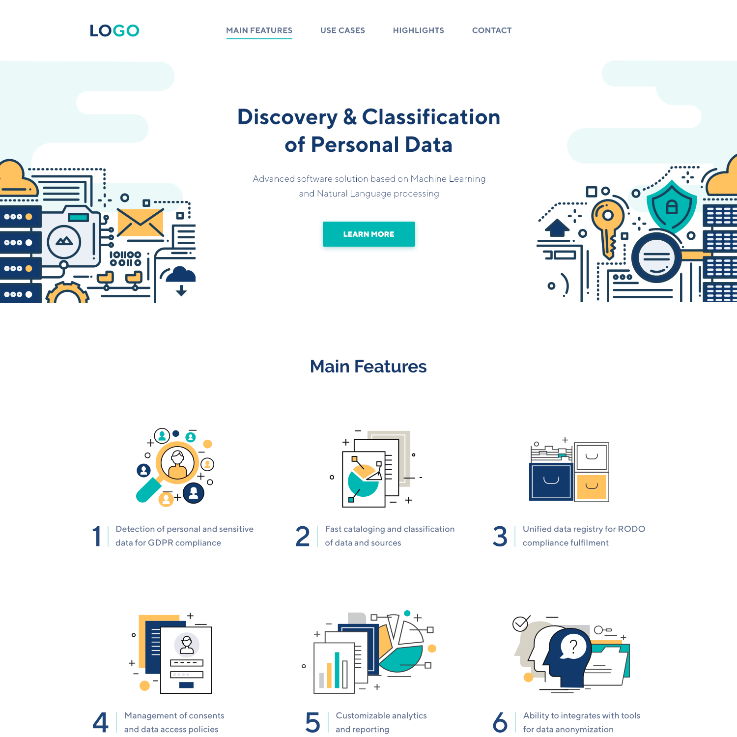 Web Design par alejandromay pour Cognee | Design #17601904