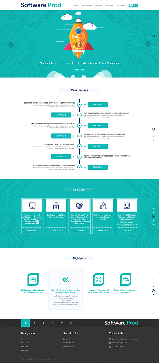 Web Design by PiXthemes for Cognee | Design #17487977