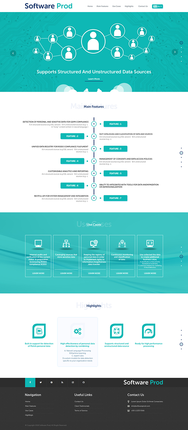 Web Design by PiXthemes for Cognee | Design #17493704