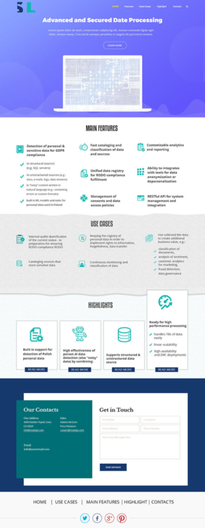 Web Design par Spydaman pour Cognee | Design : #17502300