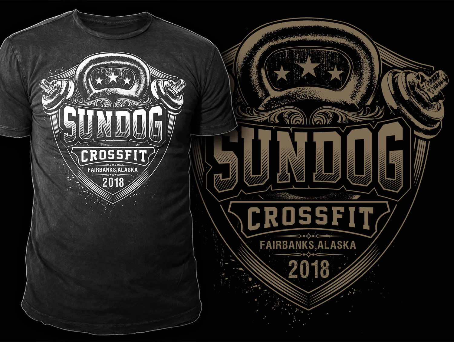 Diseño de Camiseta por DCLA para SunDog CrossFit | Diseño #17461338