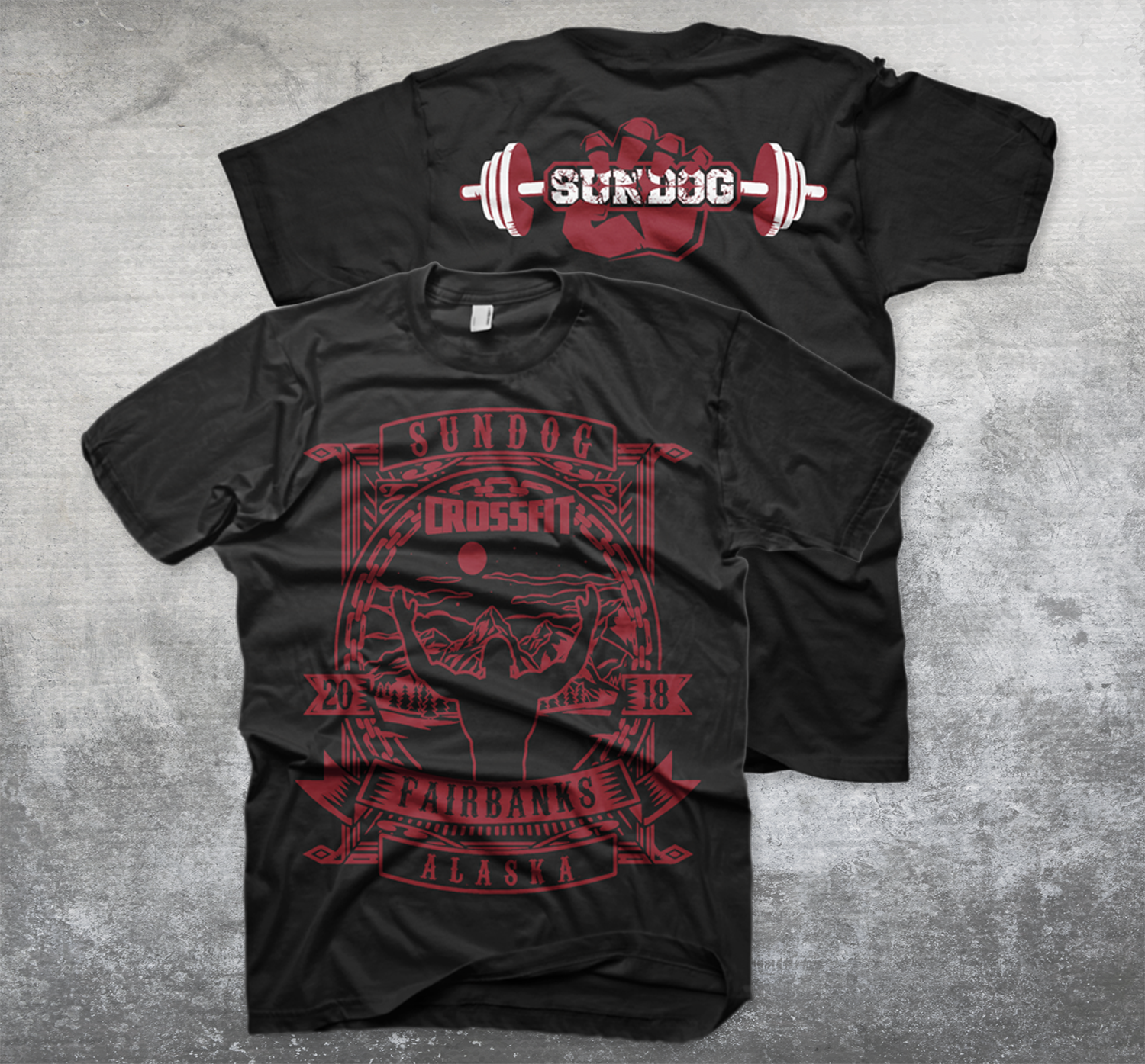 T-shirt Design by OT Design for SunDog CrossFit | Design #17481208