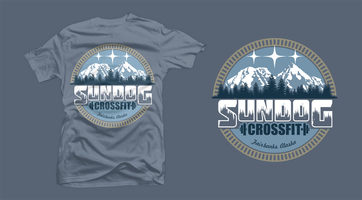 T-shirt Design by D'Mono for SunDog CrossFit | Design #17472024