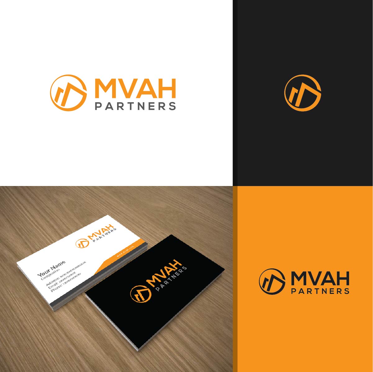 Logo Design by Deziners Zone for MVAH Partners | Design #17480935