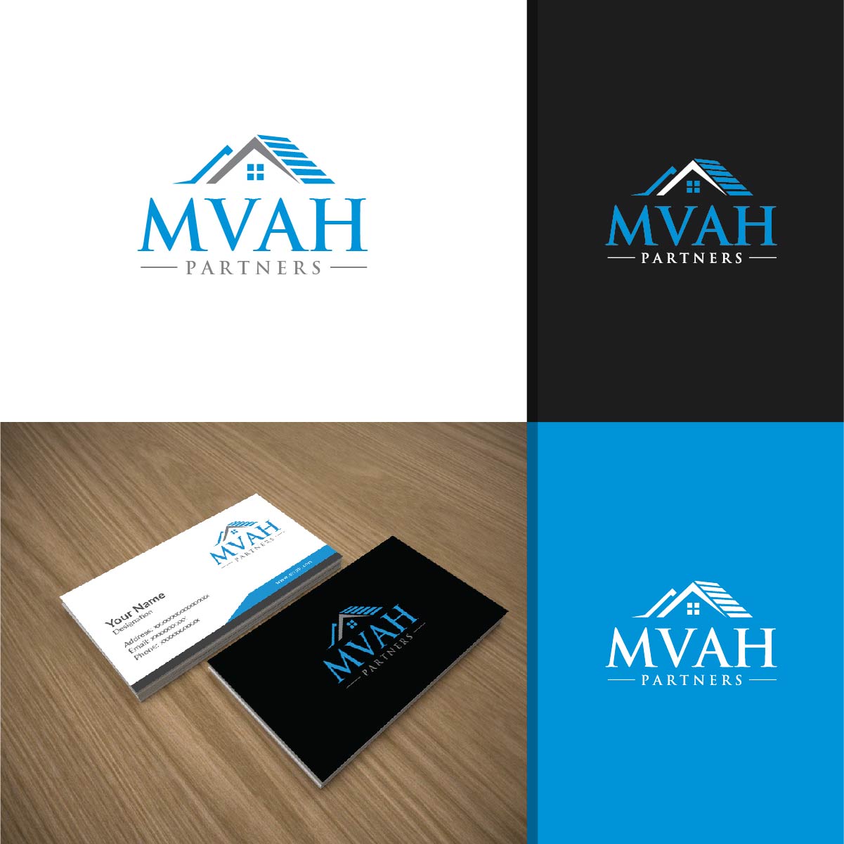 Logo Design by Deziners Zone for MVAH Partners | Design #17480939