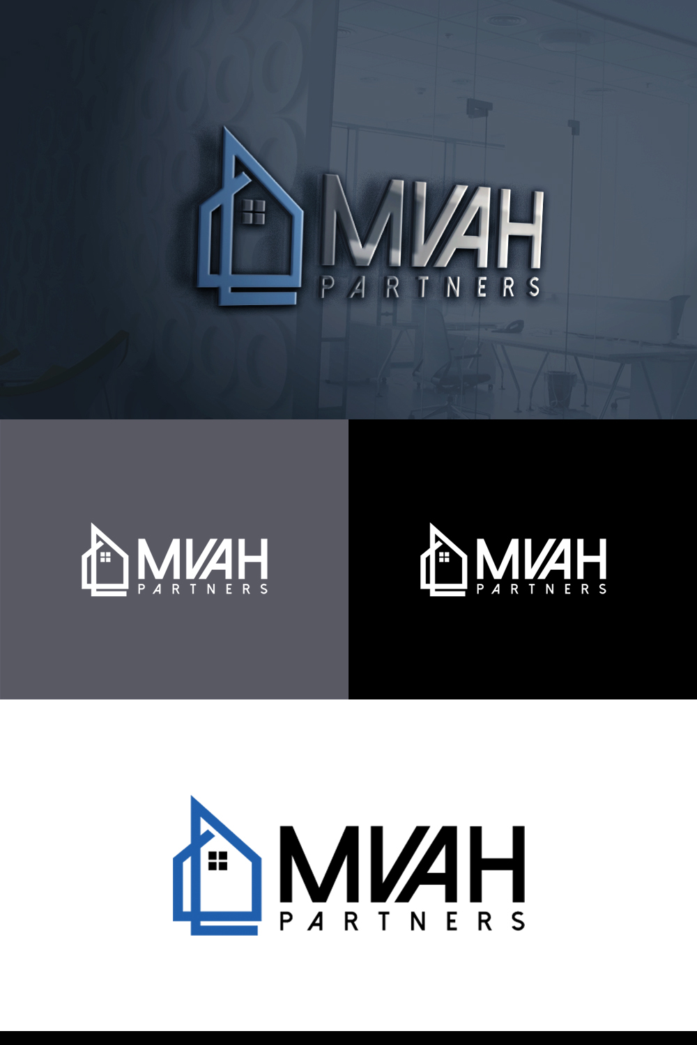 Logo Design by e-graphics for MVAH Partners | Design #17462286
