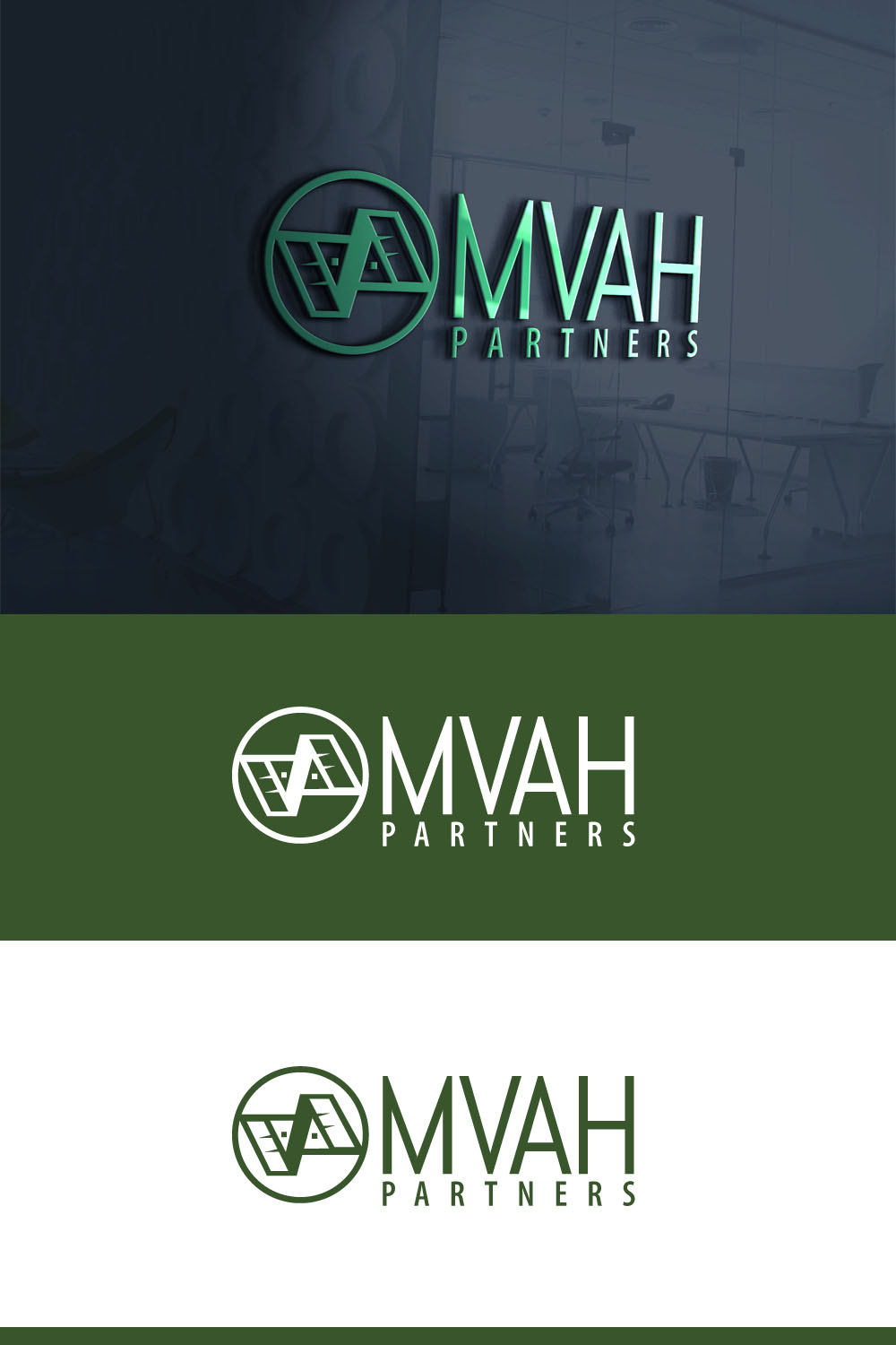 Logo Design by e-graphics for MVAH Partners | Design #17462685