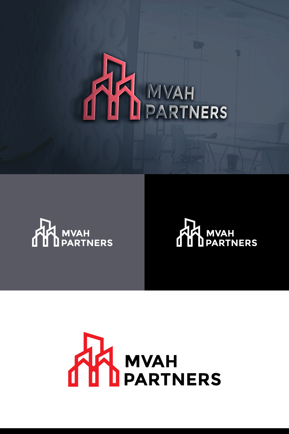 Logo Design by e-graphics for MVAH Partners | Design #17465085