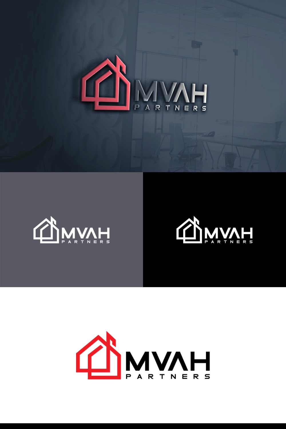 Logo Design by e-graphics for MVAH Partners | Design #17527016