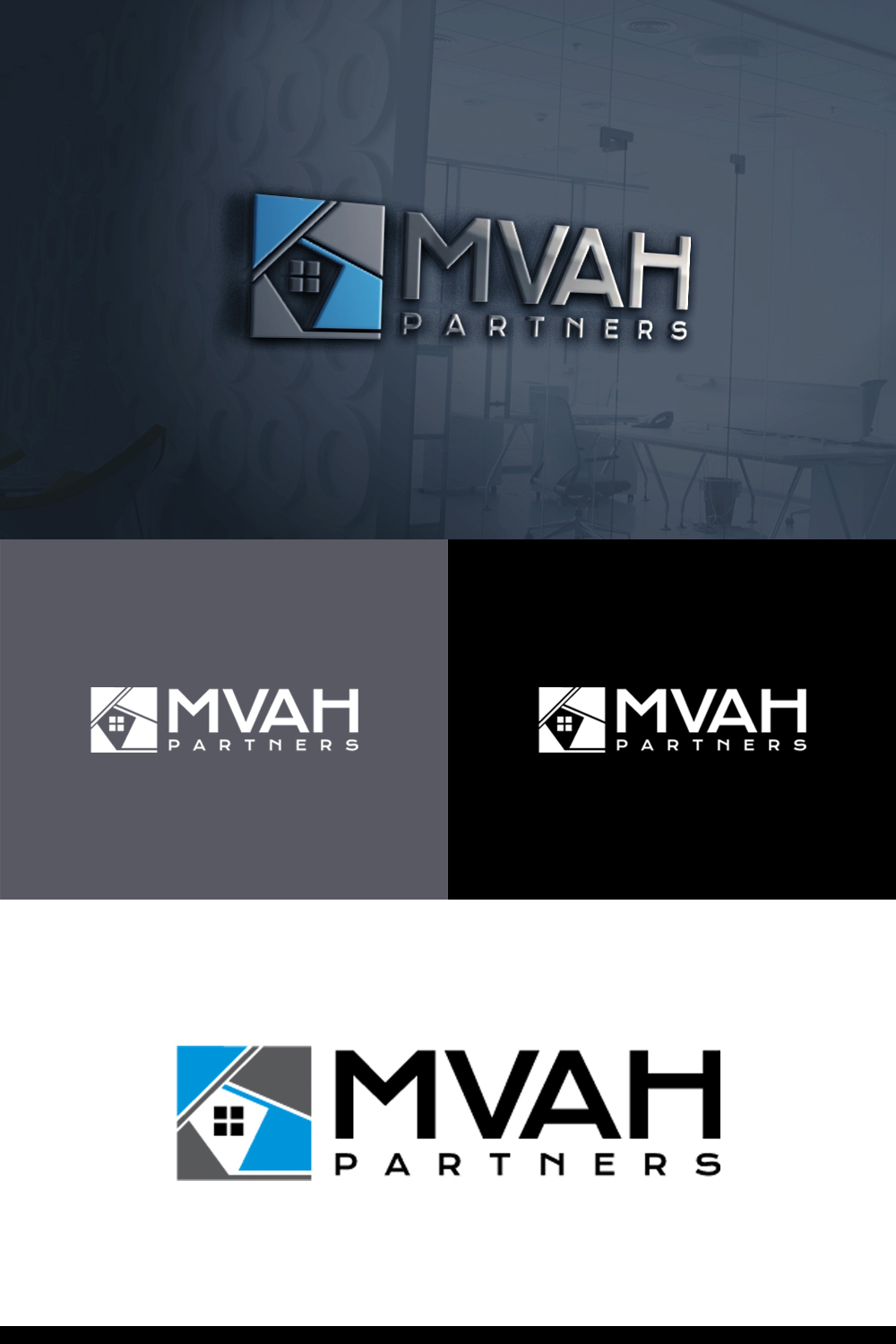 Logo Design by e-graphics for MVAH Partners | Design #17527017