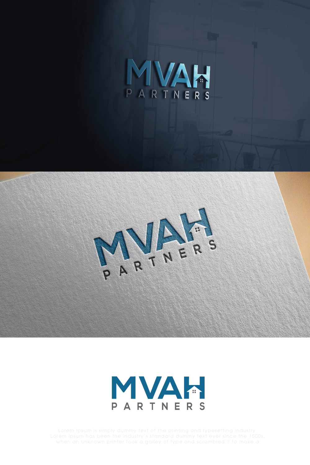 Logo Design by solidinto for MVAH Partners | Design #17572756